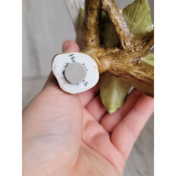 Sadek house finch 9112 bird‎ flower figure decor floral - Picture 5 of 5